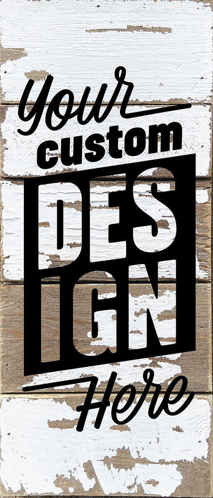 Custom Design / 6x14 Reclaimed Wood Wall Decor
