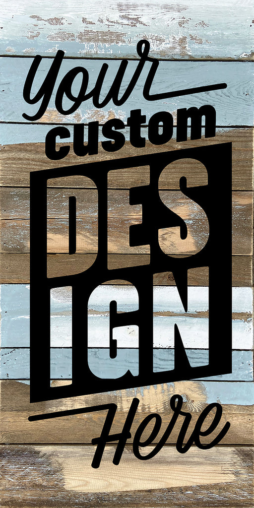 Custom Design / 12x24 Reclaimed Wood Wall Decor