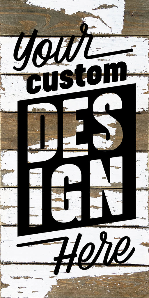 Custom Design / 12x24 Reclaimed Wood Wall Decor