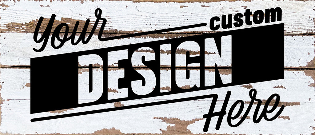 Custom Design / 14x6 Reclaimed Wood Wall Decor