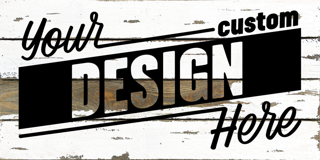 Custom Design / 24x12 Reclaimed Wood Wall Decor