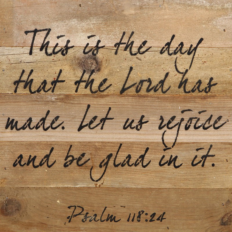 This is the day the Lord has made