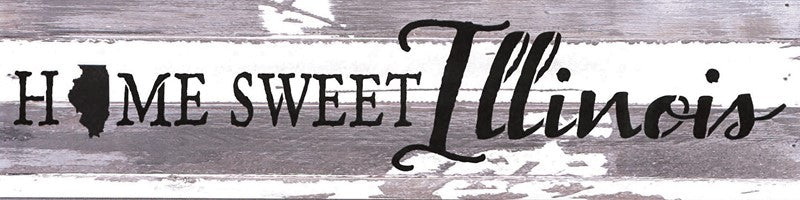 Home Sweet [STATE] / 24x6 Reclaimed Wood Wall Art