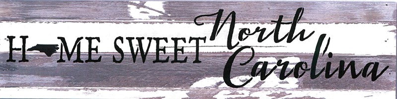 Home Sweet [STATE] / 24x6 Reclaimed Wood Wall Art