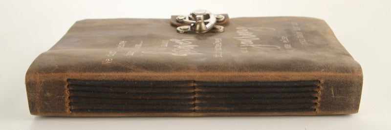 We don't receive inspiration... we must discover it for ourselves on a journey no one else can take for us. / 6"x8" Journal